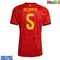 Belgija Maxim De Cuyper #5 Domaci Dres SP 2026 Kratak Rukav